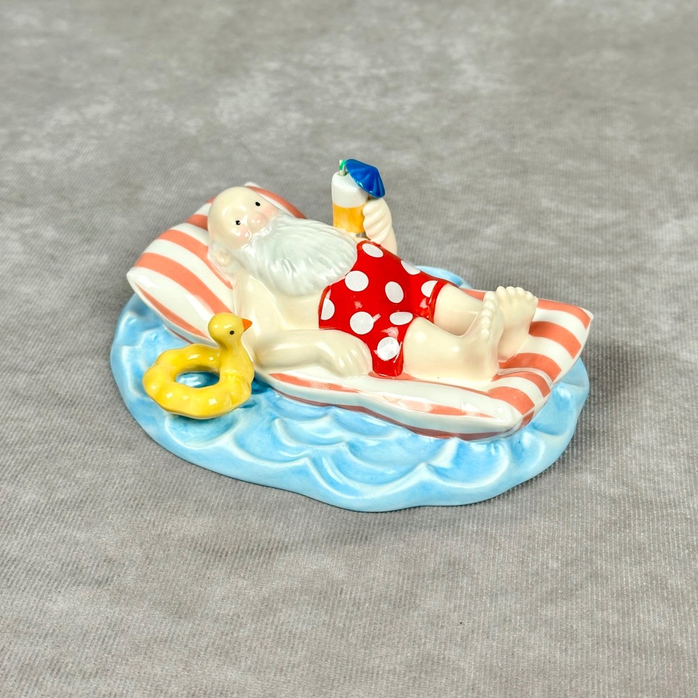 Coalport Characters Father Christmas Lazy Days Hand Painted Limited Edition 2005